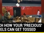 WATCH HOW YOUR 'PRECIOUS' PARCELS CAN GET TOSSED