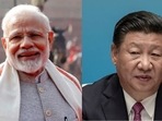 Prime Minister Narendra Modi and Chinese President Xi Jinping.