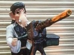 The Ganpati idol inspired by Yash's machine gun scene from KGF Chapter 2 has divided fans. The Ganpati idol inspired by Yash's machine gun scene from KGF Chapter 2 has divided fans.