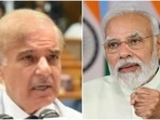 Prime Minister Narendra Modi (right) and Pakistan PM Shehbaz Sharif. Prime Minister Narendra Modi (right) and Pakistan PM Shehbaz Sharif.