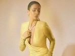 Malaika Arora steals the spotlight at Filmfare Awards in a drop-dead gorgeous deep-neck gown (Instagram/@manekaharisinghani) Malaika Arora steals the spotlight at Filmfare Awards in a drop-dead gorgeous deep-neck gown (Instagram/@manekaharisinghani)