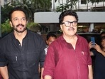 Rohit Shetty and Ashoke Pandit at the event. Rohit Shetty and Ashoke Pandit at the event.