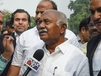 Former Lok Sabha MP Adagur H Vishwanath.(PTI) Former Lok Sabha MP Adagur H Vishwanath.(PTI)