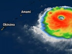 Based on the maximum sustained wind speed at this point, Hinnamnor would be the strongest storm of 2022. (Source:Twitter/@weatherchannel)