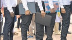 India’s headline urban unemployment rate was 7.6% in the quarter ending this June, compared to 8.2% in the quarter ending March, 12.7% in the June quarter of 2021-22, and 8.9% in the June quarter of 2019-20. (Representational image) India’s headline urban unemployment rate was 7.6% in the quarter ending this June, compared to 8.2% in the quarter ending March, 12.7% in the June quarter of 2021-22, and 8.9% in the June quarter of 2019-20. (Representational image)