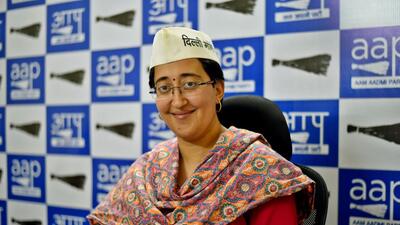 AAP leader Atishi. (HT PHOTO) AAP leader Atishi. (HT PHOTO)
