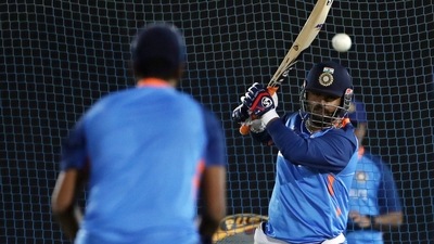 Pant seems determined to show that he deserves a place in future matches (ANI)