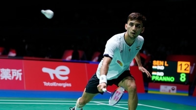 Lakshya Sen of India (AP)