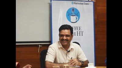 U.P. minister Asim Arun at “Coffee with HT” programme in Lucknow on Wednesday. U.P. minister Asim Arun at “Coffee with HT” programme in Lucknow on Wednesday.