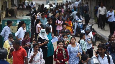 The Centre is holding the first Common University Entrance Exam. (HT PHOTO)