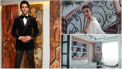 Rajkummar Rao and Patralekhaa in pictures taken at their Mumbai home. Rajkummar Rao and Patralekhaa in pictures taken at their Mumbai home.