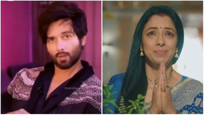 Shahid Kapoor features in recreation of Anupamaa scene. Shahid Kapoor features in recreation of Anupamaa scene.