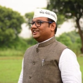 Manoj Sorathiya is the state general secretary of AAP, Gujarat. ((Twitter) ) Manoj Sorathiya is the state general secretary of AAP, Gujarat. ((Twitter) )