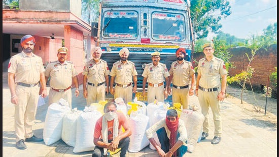 Interstate drug racket busted in Pathankot, 2 brothers held with 3 ...