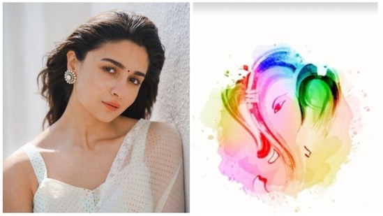 Mom-to-be Alia Bhatt wishes her fans and wellwishers “Happy Ganesh Chaturthi” and wrote, “Wishing you and your family happiness, prosperity and peace.”(Instagram/@aliaabhatt)