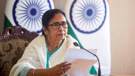 West Bengal CM Mamata Banerjee during a press conference in Kolkata, Wednesday on August 31, 2022. (PTI Photo)