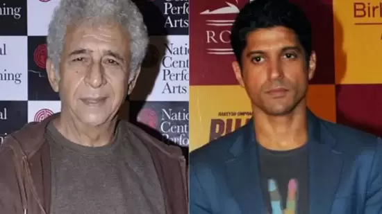 Naseeruddin Shah talked about Farhan Akhtar's films in an old interview.