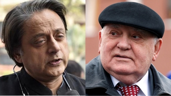Shashi Tharoor said he had the privilege of meeting Gorbachev twice, both times in Italy at small conferences.