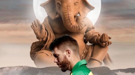 David Warner wishes fans on Ganesh Chaturthi(Instagram/David Warner)