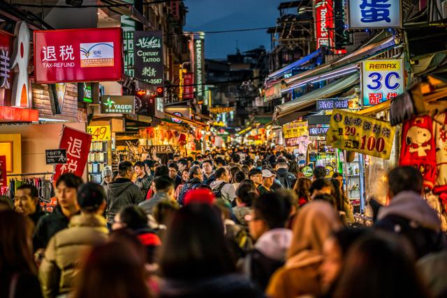 The Shilin night market in Taipei, Taiwan. (Shutterstock) The Shilin night market in Taipei, Taiwan. (Shutterstock)