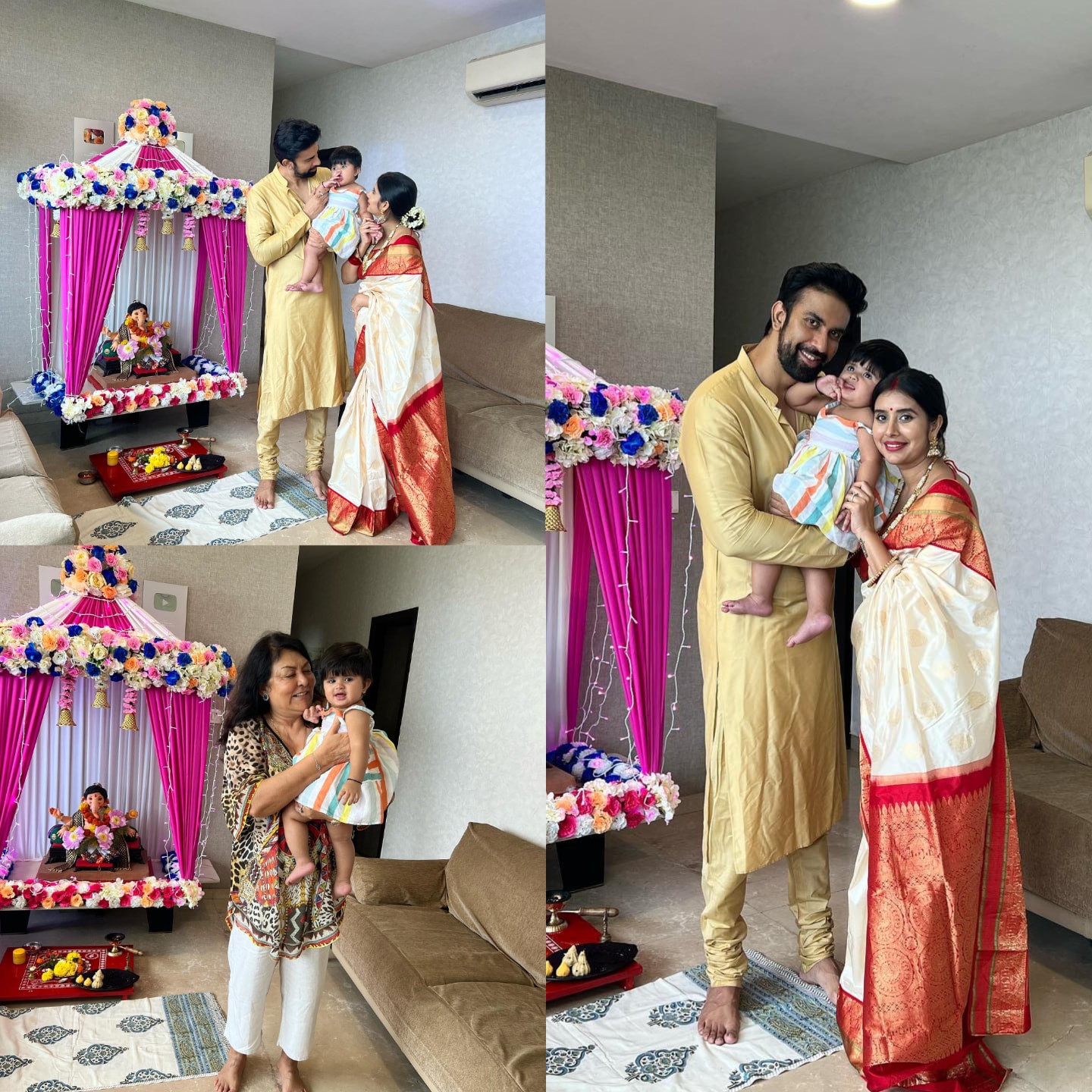Charu and Rajeev got married in 2019.