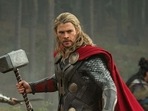 Chris Hemsworth as Thor, the God of thunder. Chris Hemsworth as Thor, the God of thunder.