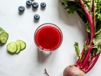 Beetroot juice offers many benefits for skin.