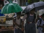 The administration of four districts announced shutting down of all educational institutes due to the prediction of heavy rains in the area.(Representational image/ PTI) The administration of four districts announced shutting down of all educational institutes due to the prediction of heavy rains in the area.(Representational image/ PTI)