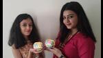 Vanshita Rathod with her 22-year-old sister Mitali Rathod Vanshita Rathod with her 22-year-old sister Mitali Rathod
