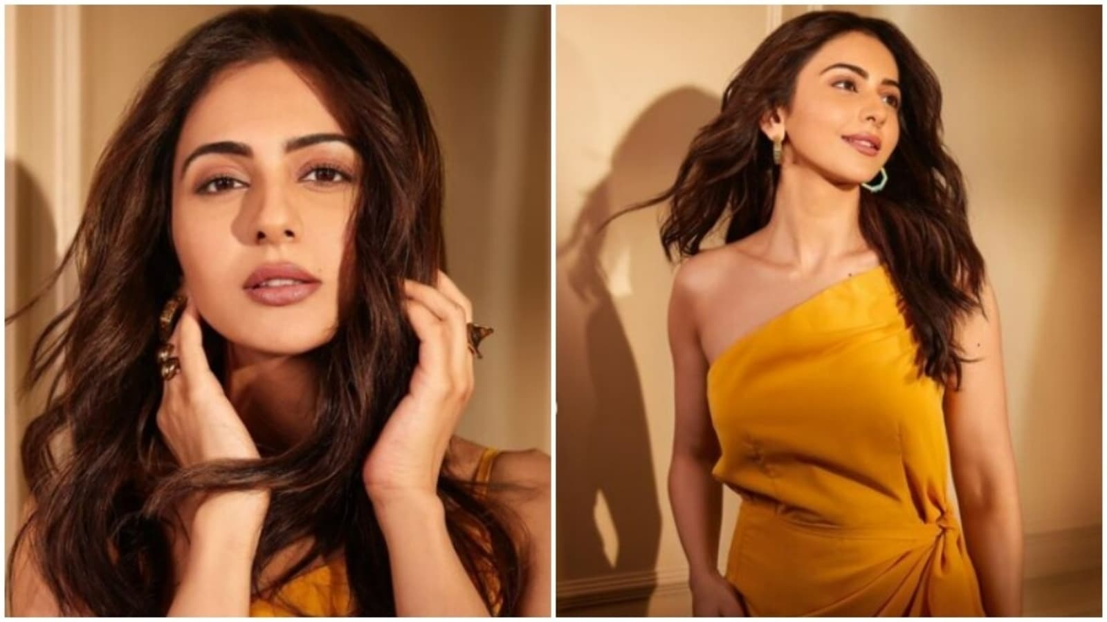 In a little yellow dress, Rakul Preet Singh is her ‘own sunshine