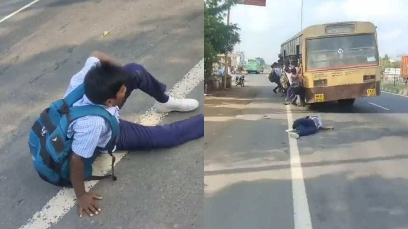 Viral Video Shows Schoolboy Falling Off Bus. Here’s What Happened ...