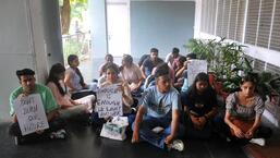 PUTA condemned police action against students in letter to VC as protests persist. (Ravi Kumar/ HT)