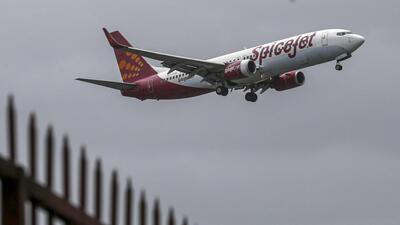 An aircraft operated by SpiceJet returned to Delhi an hour after takeoff for Nasik due to a technical issue (Bloomberg File Photo) An aircraft operated by SpiceJet returned to Delhi an hour after takeoff for Nasik due to a technical issue (Bloomberg File Photo)