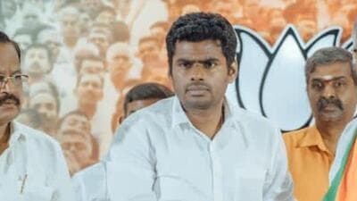 Tamil Nadu BJP chief K Annamalai, 38, said the state finance minister and his team was targeting him as they can’t accept a self-made son of a farmer. (Twitter/annamalai_k) Tamil Nadu BJP chief K Annamalai, 38, said the state finance minister and his team was targeting him as they can’t accept a self-made son of a farmer. (Twitter/annamalai_k)
