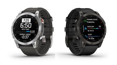 The new Garmin smartwatches.