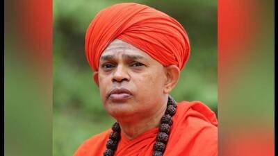 Legal proceedings have moved at a snail’s pace against Shivamurthy Murugha Sharanaru, who has been neither officially questioned in the case nor arrested. (HTPhoto) Legal proceedings have moved at a snail’s pace against Shivamurthy Murugha Sharanaru, who has been neither officially questioned in the case nor arrested. (HTPhoto)