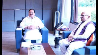 BJP chief Nadda on two-day Haryana tour from today BJP chief Nadda on two-day Haryana tour from today
