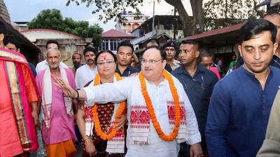 After the incident, seven cases were registered at different police stations. (Facebook (JP DNadda))