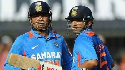 File photo of Virender Sehwag and Gautam Gambhir playing for India File photo of Virender Sehwag and Gautam Gambhir playing for India