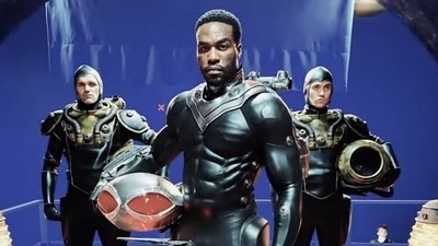 Yahya Abdul-Mateen II as Manta in Aquaman.