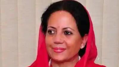 Himachal Pradesh Congress Committee president Pratibha Singh claimed that the people had rejected the BJP in the four byelections held last year and it would meet a similar fate in the upcoming general assembly elections in the state. She also hit back at CM Jai Ram Thakur over remarks on Congress guarantees. (HT File Photo) Himachal Pradesh Congress Committee president Pratibha Singh claimed that the people had rejected the BJP in the four byelections held last year and it would meet a similar fate in the upcoming general assembly elections in the state. She also hit back at CM Jai Ram Thakur over remarks on Congress guarantees. (HT File Photo)