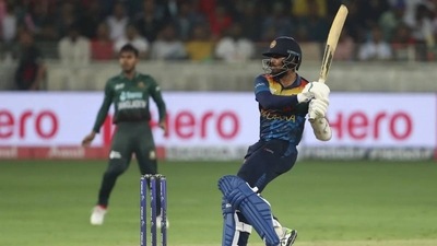 Mendis ended up scoring 60 off 37 balls (Getty Images) Mendis ended up scoring 60 off 37 balls (Getty Images)