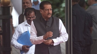 Congress leader and former Maharashtra CM Prithviraj Chavan (Satish Bate/HT PHOTO)