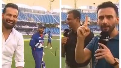Rohit Sharma was involved in a hilarious interaction with Star Sports guest ahead of India vs Hong Kong match Rohit Sharma was involved in a hilarious interaction with Star Sports guest ahead of India vs Hong Kong match