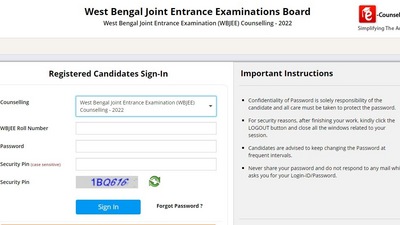 WBJEE Counselling 2022: Last date to register at wbjeeb.nic.in WBJEE Counselling 2022: Last date to register at wbjeeb.nic.in