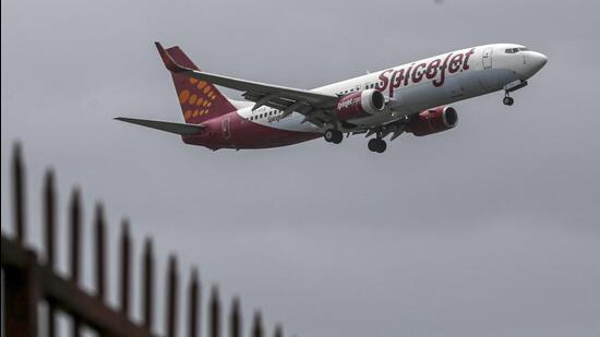 An aircraft operated by SpiceJet returned to Delhi an hour after takeoff for Nasik due to a technical issue (Bloomberg File Photo)