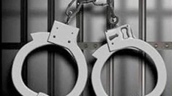VB arrested two for tampering revenue records in the Majrian land mutation row. (HT File)