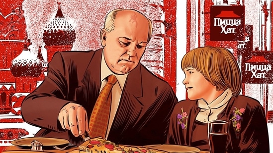 Mikhail Gorbachev appeared in a Pizza Hut television commercial.