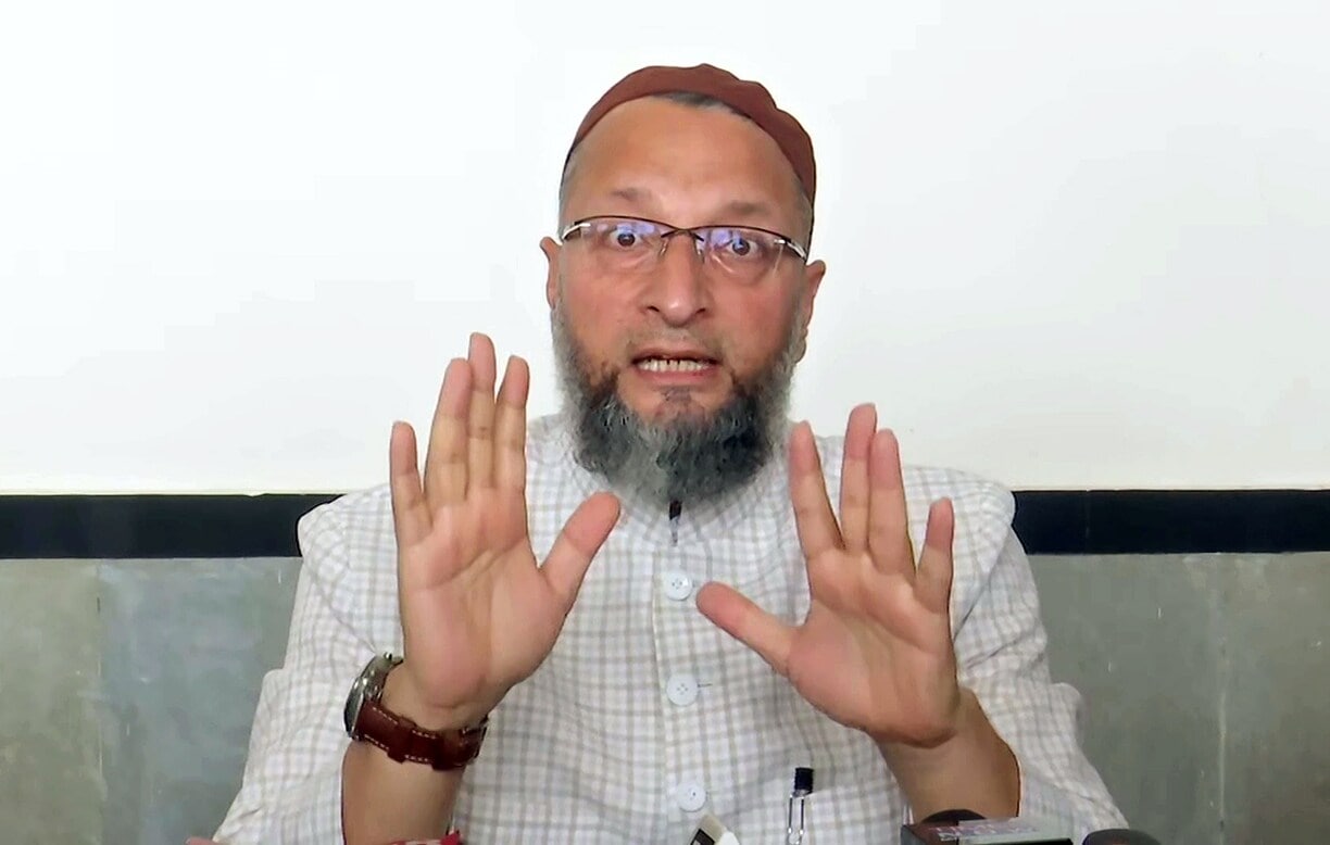 All India Majlis-e-Ittehadul Muslimeen (AIMIM) chief Asaduddin Owaisi. (ANI Photo) All India Majlis-e-Ittehadul Muslimeen (AIMIM) chief Asaduddin Owaisi. (ANI Photo)