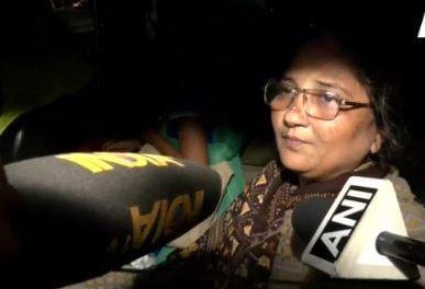 Prakash Devi- the woman who was slapped by MNS local leader Vinod Argile and two other party workers.&nbsp; (ANI)